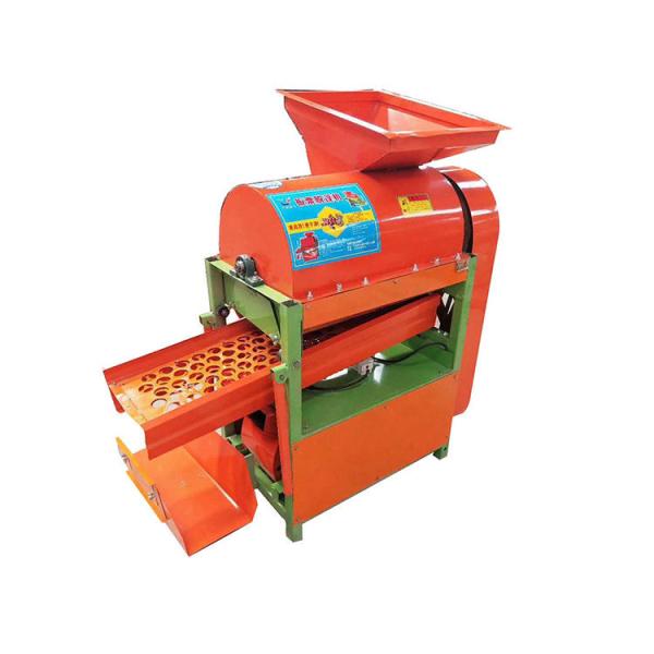 Chestnut Stripping Hazelnut Peeling Machine No Scratches Beautiful Gloss