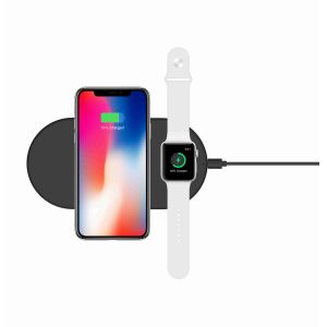 China Magnetic Sensor ABS 10W QI Wireless Charging Pad on sale