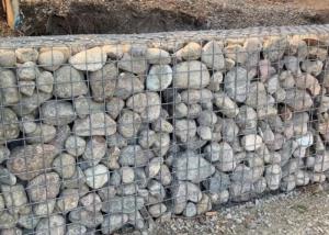 Quality ISO45001 Zn-5 Al Galvanized Welded Wire Mesh Panels For Gabion Retaining Wall wholesale