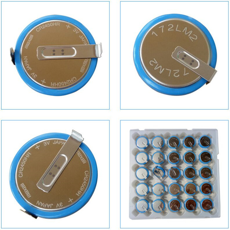 Heat Resistant Coin Lithium Ion Battery Manganese Dioxide Batteries Industrial