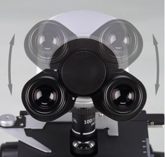 50X-1000X Metallurgical Inverted Optical Microscope Polarizing Observation