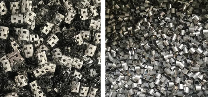 Stainless Steel Metal Tower Super Raschig Ring High Pressure Resistant