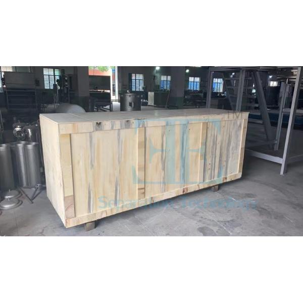 Manual Hydraulic Filter Press 6m2 for Sludge Dewatering 220V-415V