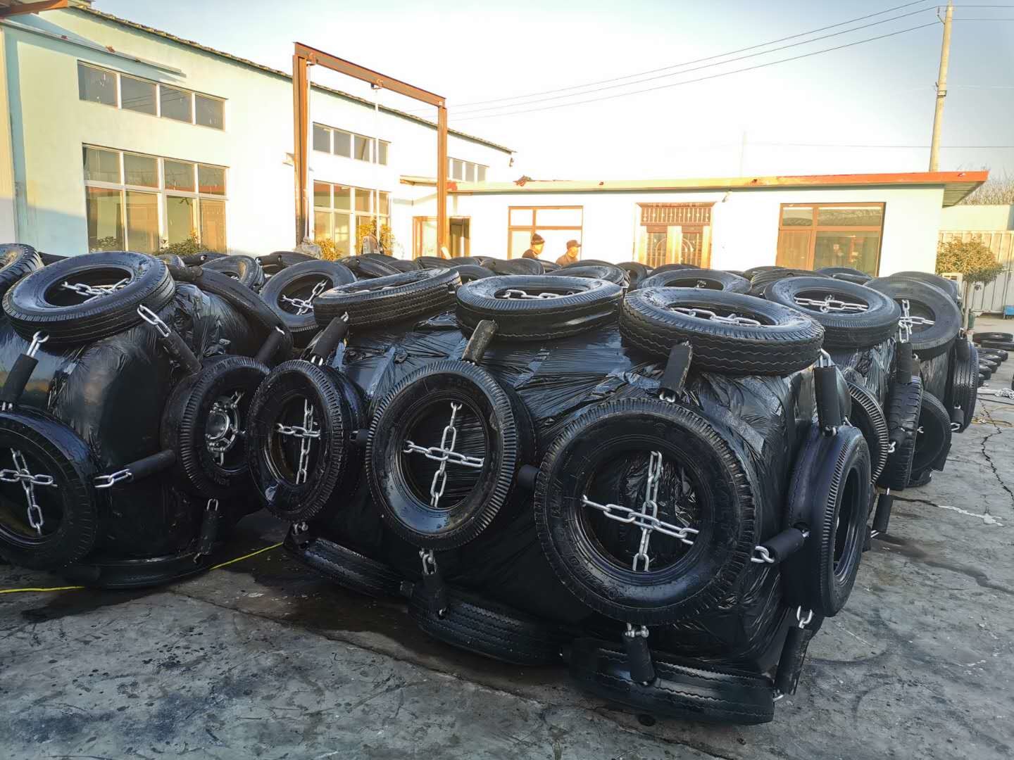 Marine Floating EVA Foam Filled Fender for Yacht Protection