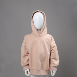 250gsm 100% Cotton French Terry Pullover Hoodie With Pocket