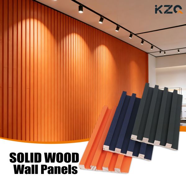 Hot Sales Waterproof WPC Wall Panel Solid Wood Grille Wall Panel For Indoor Bedroom And Living Room