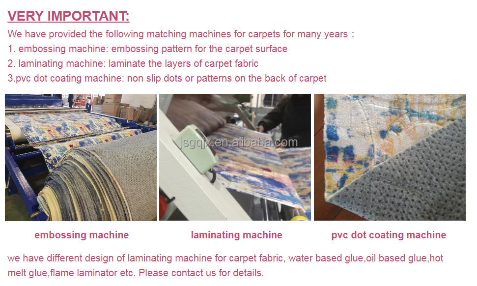 Indoor Non Slip Carpet Antislip Making Machine for Non Woven Fabric Slippers/Socks