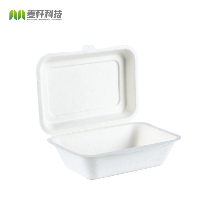 Natural fiber Small Hoagie Box container