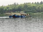 Hydraulic Aquatic Weed Harvester 1.8m Cutter 5 CBM Hopper