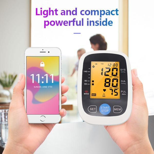 LED Health Care Digital Blood Pressure Monitor 3.46'' Home Medical Devices