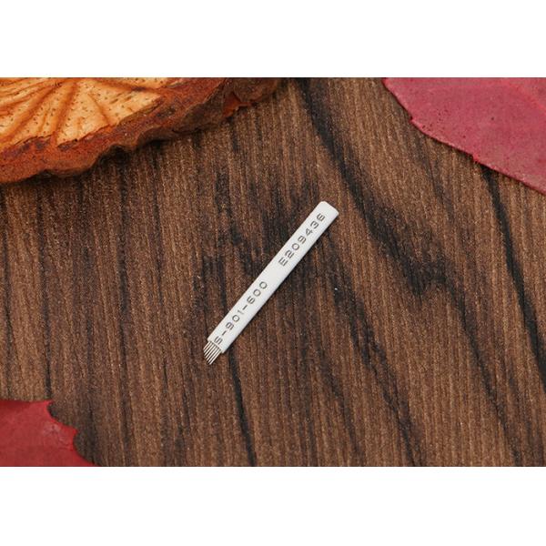 0.25mm Slope / Curve Flex Microblading Blades EOG Sterilization OEM