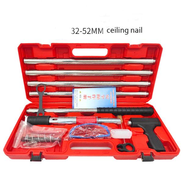 Manual Power Source Genuine 5 pcs Rod Concrete Nailer Ceiling Nail Gun for Construction