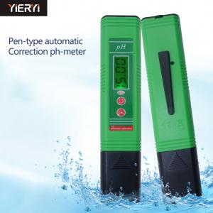 Quality Water Quality Analysis Digital Ph Meter Device / Hydroponic Ph Tester For Aquarium Pool Water wholesale