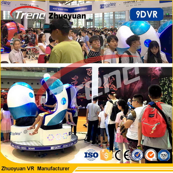 Luxury Seat Virtual Reality Simulator With High Resolution VR Glasses