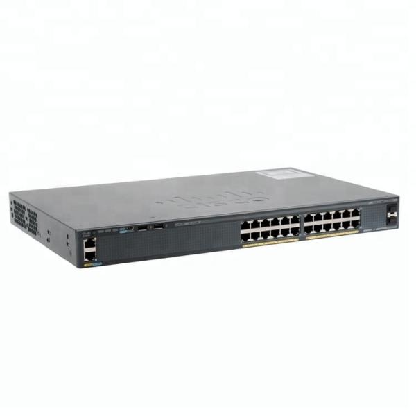Cheap High Performance Catalyst 2960 24 Port Switch WS-C2960X-24TS-LL Rack Mountable 1U for sale