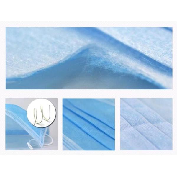 High Breathability Blue Disposable Earloop Face Mask