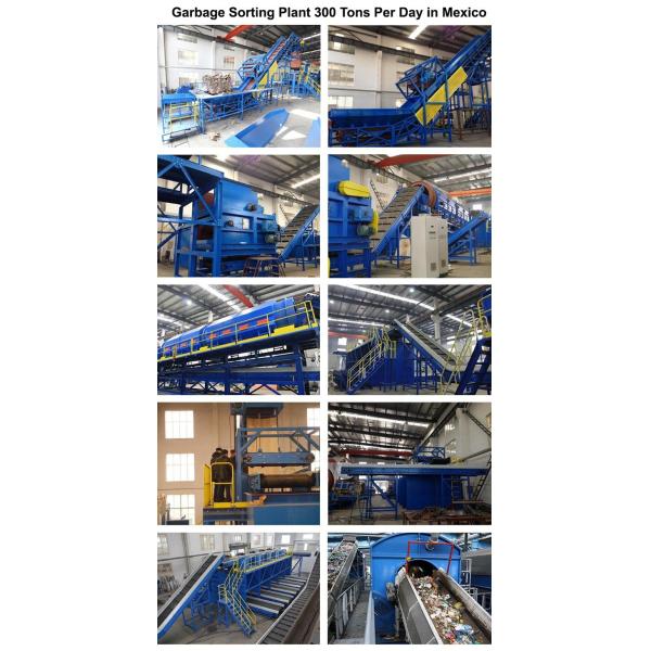 Garbage Recycling Plant Trommel Screener House Waste Sorting Equipment for Sale
