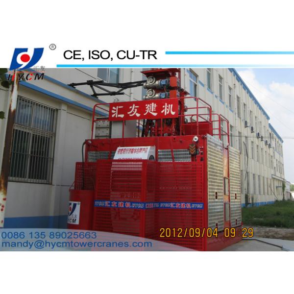 SC100 Building Construction Elevator High Quality Single Cage Hoist