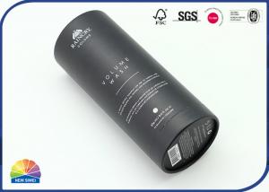 China Embossing C2S Paper Tube Container Shampoo Packaging on sale