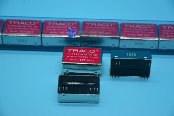 MTBF DIP 3W Isolated Power Supply TRACO POWER TEF2021