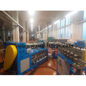 37kw EPDM Rubber Seal Microwave Extrusion Line Rubber Making Machine