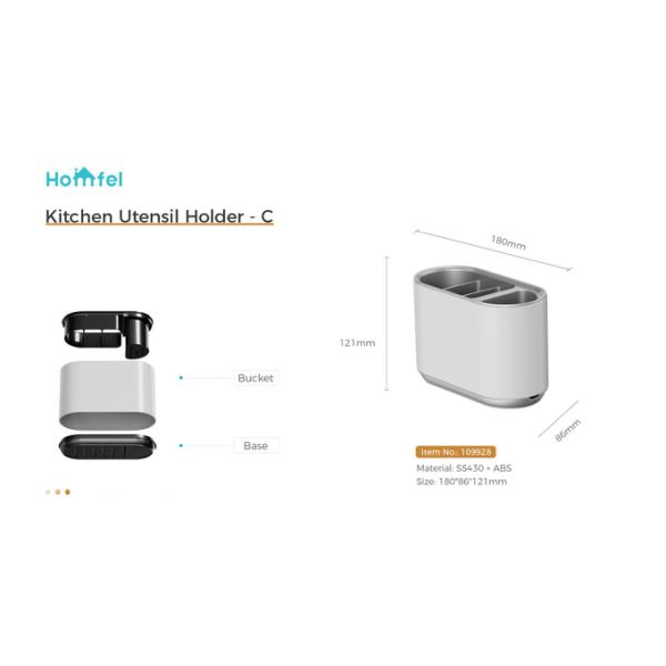 Custom Logo Imprinted Stainless Steel Sink Tidy Organizer Kitchen Caddy Shelf With Dispenser