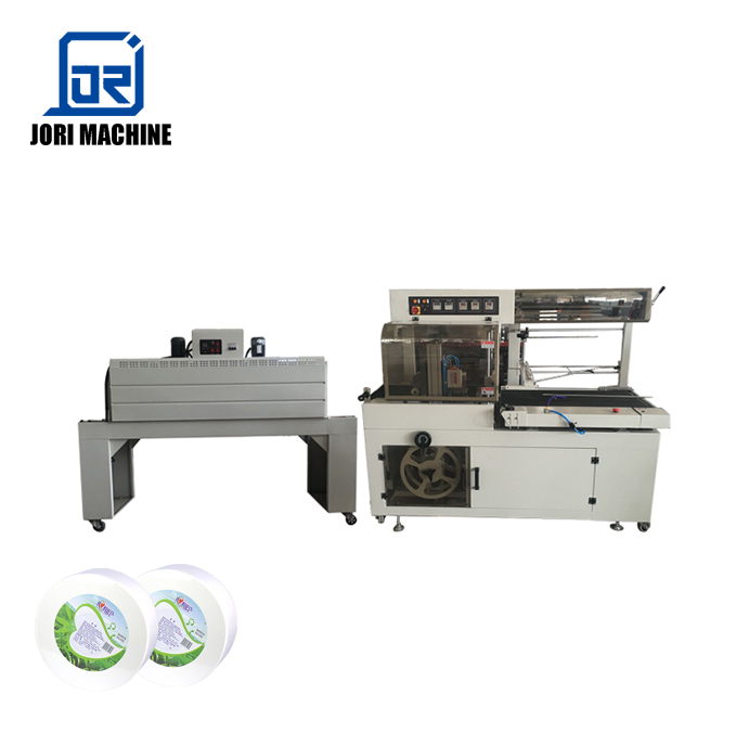 Heat Tunnel Single Roll Toilet Paper Packaging Shrink Wrapping Machine