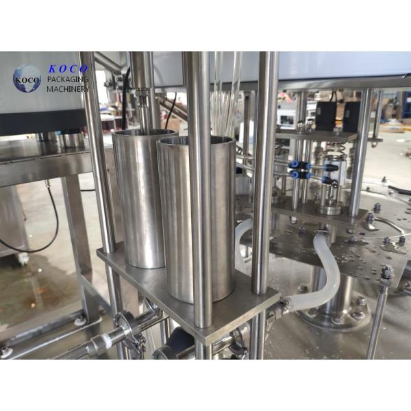 800KG Beverage Processing Plant Double Head Liquid Pouch Filling Machine