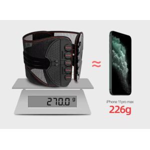 Breathable Mesh Pulley Back Brace Lightweight Lumbar Adjustable Compression