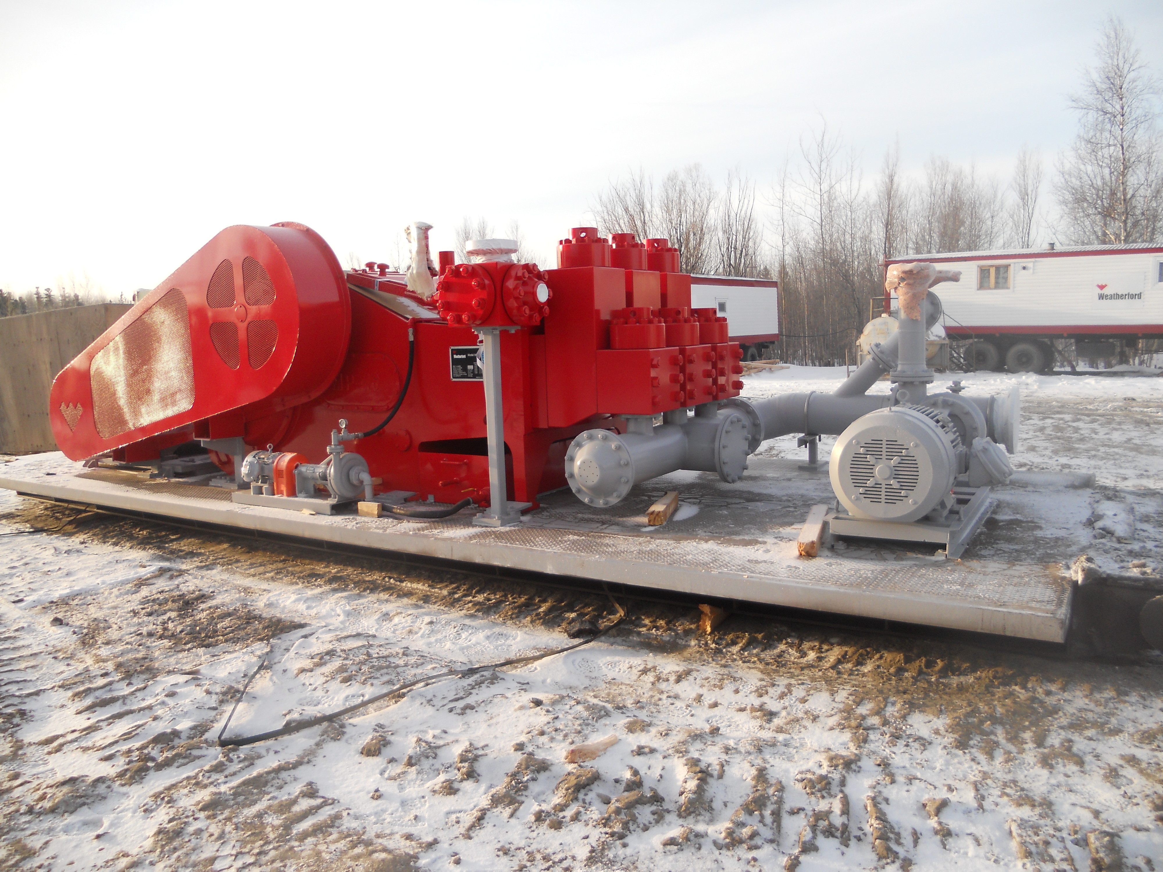 SOUTHWEST “NEW STYLE” 8476-4A FLUID END NATIONAL 12-P-160 mud pump, SOUTHWEST 8476-25A NATIONAL 12-P-160 mud pump