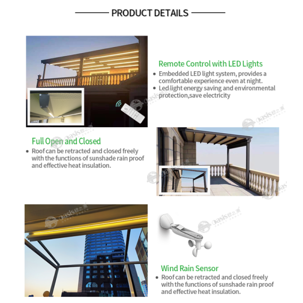 Premium Heavy-Duty Aluminum Frame Patio Awning-UV-Resistant Adjustable Telescopic Polyester Canopy