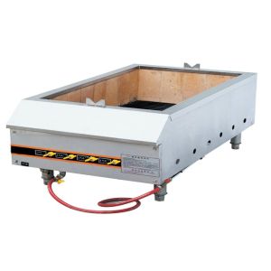 Quality Chinese Cooking Stove 30KW Table Top Gas Pig Roaster 620X1100X500mm wholesale