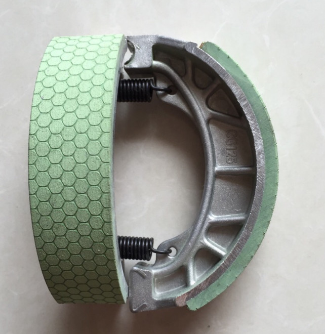 Manufacture CG125 Original Motorcycle Brake Shoe motorcycle brake shoe lining CG125 BAJAJ GN125