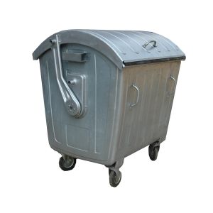 Quality 1100 Liters galvanised steel waste bin ,1100Liters garbage bin, wholesale