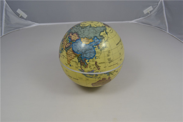 Customized Solar Powered Rotating World Globe Teaching Leaning Toys