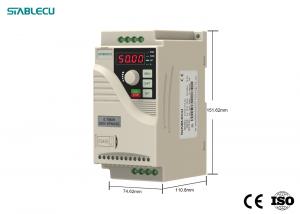 China 1HP 0.75KW Mini VFD 220V 1 Phase Frequency Converter For 3 Phase Motor on sale