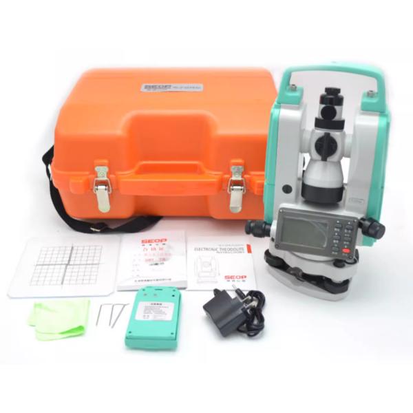 2'' LCD Display Eter Visible Laser Electronic Theodolites For Surveyors