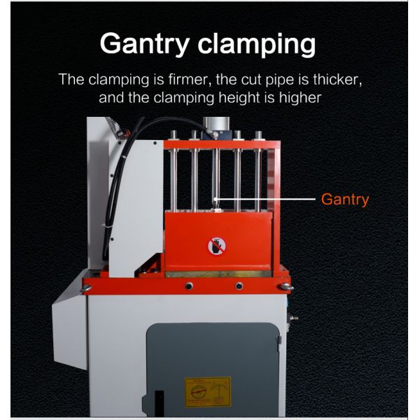 Cedar XS-505AL Automatic Pneumatic Aluminium Cutting Machine Saw High Precision Circular Saw Manual Blade Tension Core Motor