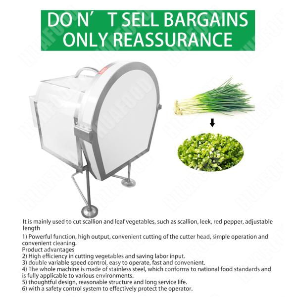 Good Price Vegetable Chilli Lettuce Cutter Celery Basil Chives Chopping Machine Parsley Leek Garlic Sprouts Cutting Machine