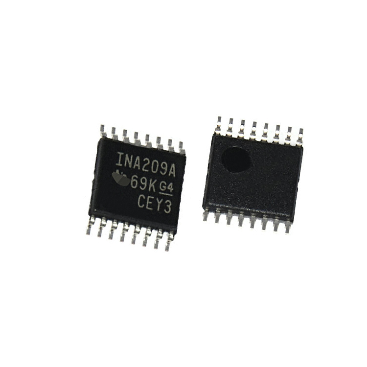 Integrated Circuit INA209A High Side Measurement and Bi Directional Current Power Monitor IC INA209AIPWR