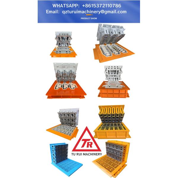 Multi Purpose Concrete Hollow Block Mould 130X100X50cm Customizable For Construction Materials