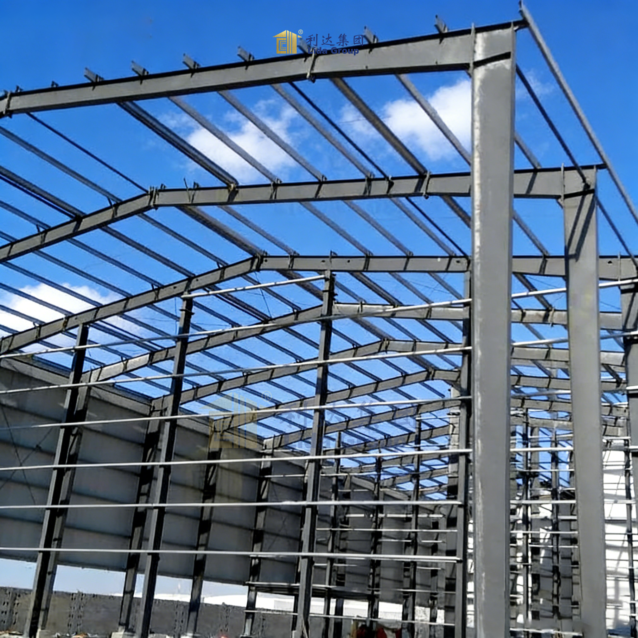 Weather Resistant Steel Structure Building Long Service Life