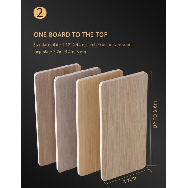 Wood Grain PVC Wall Board 5mm Flexible Bamboo Charcoal Decorative Wall Panel