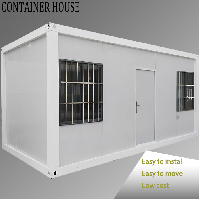 Thermal Insulation Flat Pack Container Fireproof 20ft Luxury Prefab Container Homes