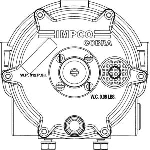 59.7kW Adjustable Pressure P Cobra IMPCO Regulator
