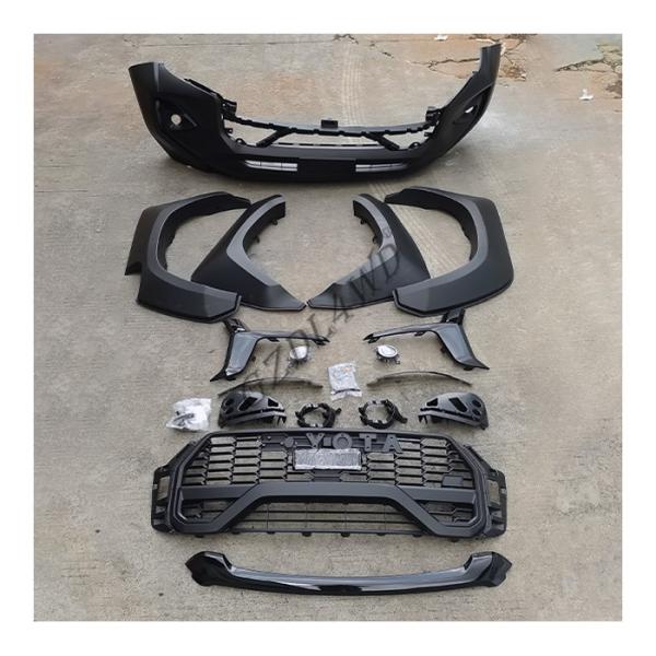 PP Plastic 4x4 Body Kits Car Bumper For REVO 15-21 Upgrade To Gr Sport 2021+ Without Lights