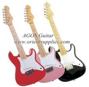 Quality 25&quot; Toy Electric guitar Children Toy guitar single coil with pickguard AGT25-ST1 wholesale
