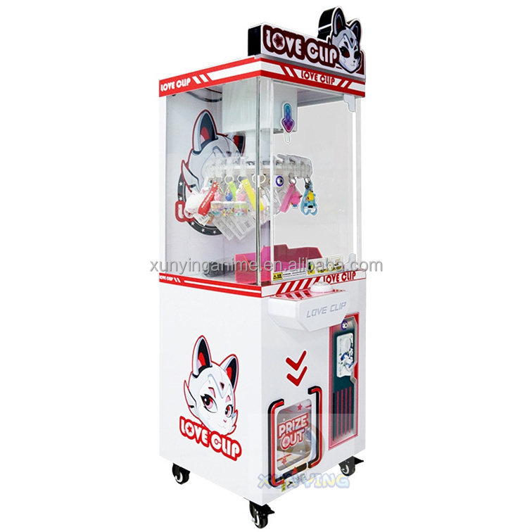 Lucky Star Crazy Toy Electronic Arcade Claw Machine 220V Custom