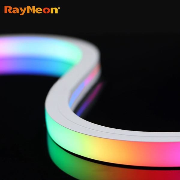 12 * 12 LED neon light strip with outdoor waterproof atmosphere lighting project, building body lighting illusion color DMX512 running horse light