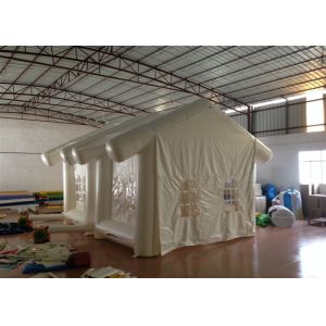 Dome Hospital / Medical Inflatable Event Tent Quadruple Stitched Fire Resistance